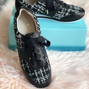 Brand New Kate Spade Tweed Sneakers
